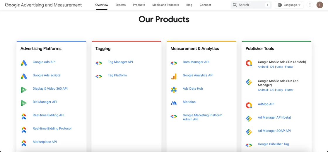 google ads hub