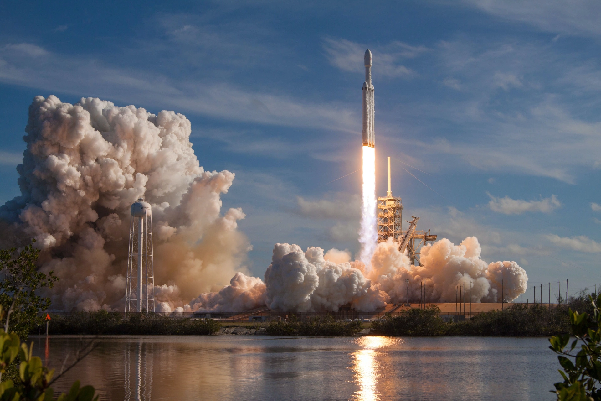 A SpaceX Falcon Heavy rocket launching into a blue sky, symbolizing a brand's rapid growth and trajectory. A SpaceX Falcon Heavy rocket launching into a blue sky, symbolizing a brand's rapid growth and trajectory.
